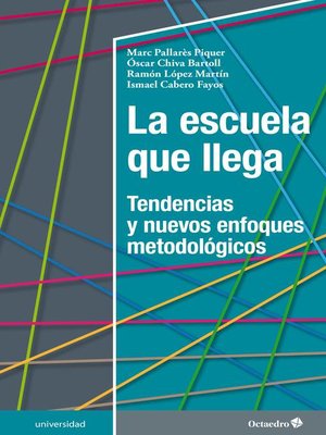 cover image of La escuela que llega